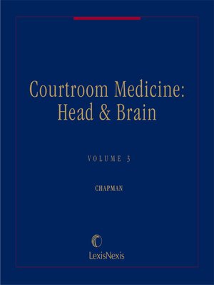 cover image of Courtroom Medicine: Head and Brain